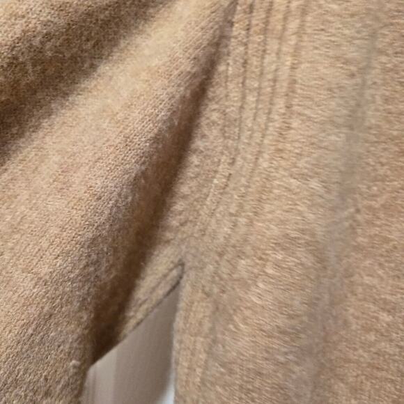 J.Crew Wool Alpaca Blend Turtleneck Sweater Tan Size Small - Picture 6 of 7